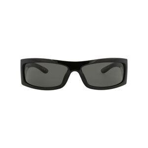 Gucci Shield-Frame Injection Sunglasses Black Mens